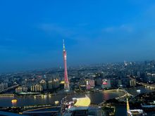 View from the rooftop bar