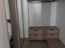 Dressing room with second entrance to bath