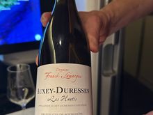 The wines weren’t quite as advertised and this was one not on the menu 