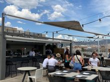 Rooftop restaurant 173 does lunch and dinner + nonstop drinks 