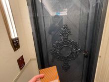 Trendy doorway at Great Scotland Yard Hotel
