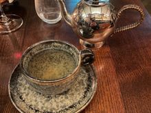 Just green tea. 