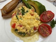 A la carte breakfast order - globalist also includes the buffet