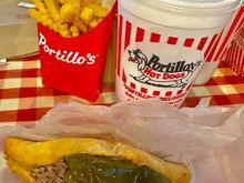 Italian beef from Portillos