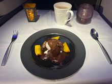 Hazelnut brownie -  very yummy, it’s more like a molten lava cake then a brownie