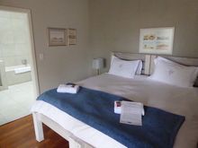 The comfortable bed