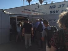 Arriving at Tel Aviv/Sde Dov