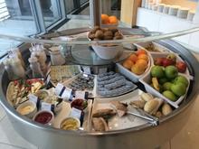 Maple Leaf Lounge food selection.