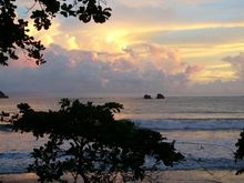Sunset in Quepos