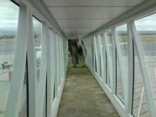 Glass walled aerobridge
