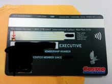 Disabling RFID on the Costco Visa