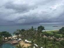 Storm clouds