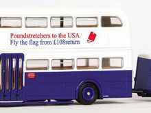 British Airways bus with trailer