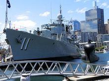 HMAS Vampire and HMAS Onslow