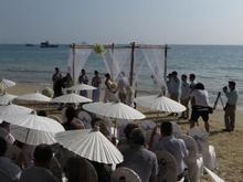 Beach wedding