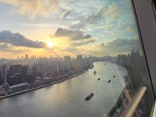 River view - early evening & sunset (looking towards the Bund)