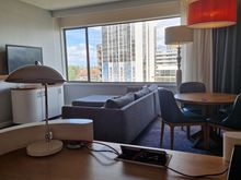 Room wasn't ready yet, got a further upgrade.