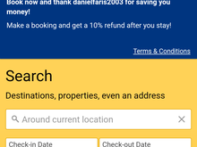 10% refund web page will look like this.