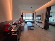 Refurbished suite sitting room