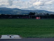 So close to the runway you could almost use it as ILS