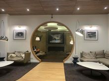 Like it or hate it, it does have some kind of "vibe". Definitely more original than the former AFLK T1 lounge.