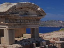 Ancient Theatre of Milos - near where the Venus de Milo was unearthed in 1820.