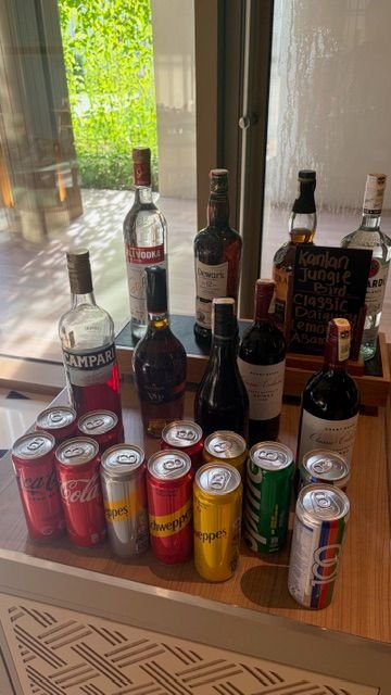 Happy hour spirits, red wines, etc.