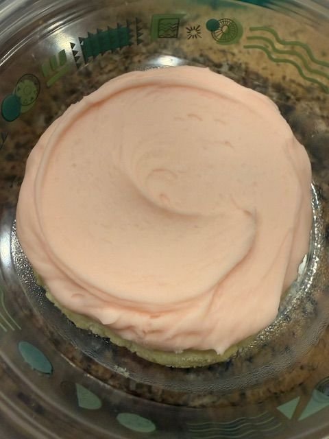Nothing beats the pink sugar cookie from CRUMBL