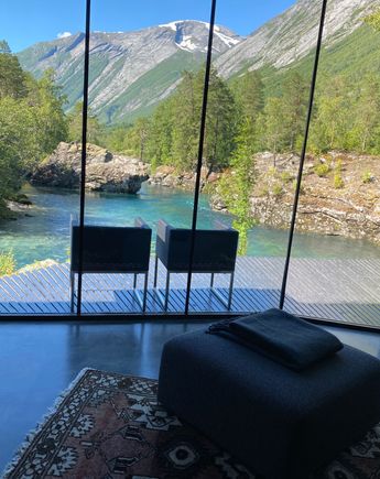 Spa view from inside