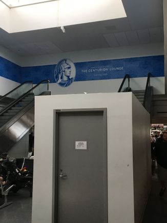 Covered up escalators
