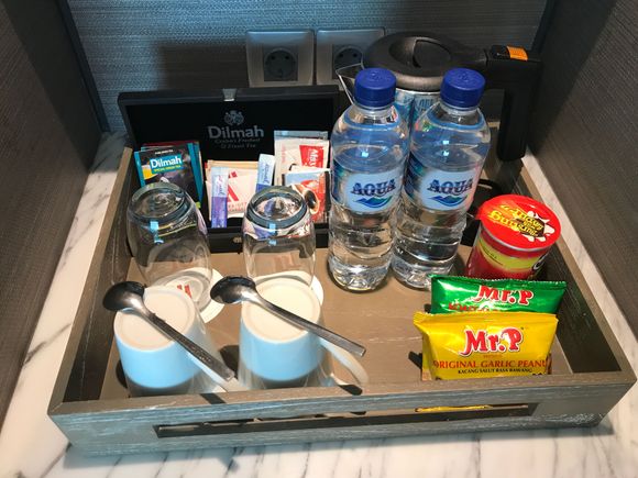Coffee & Tea set up