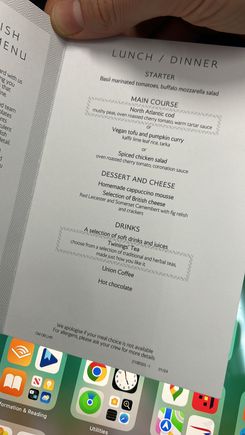 Went for the cod, the mousse was excellent 