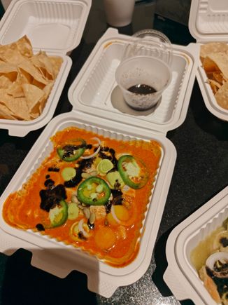 chevy to go (black habenero sauce!)