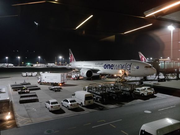 Plane spotting at the gate...