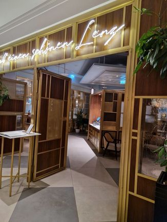 Entrance to the restaurant