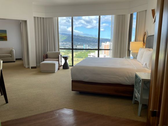 Mountain view king suite. 