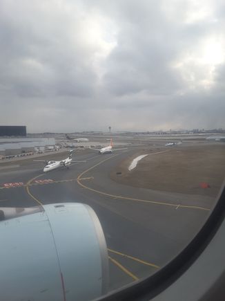 Short of Touchdown a330 from AMS to YYZ