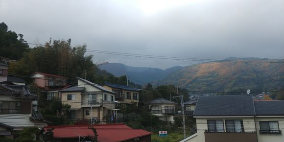 Train ride to Shuzenji