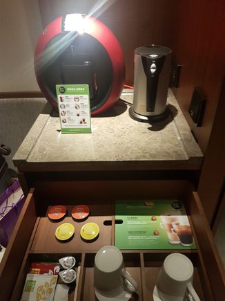 In Room Coffee & Tea