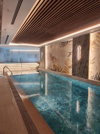 The Pool (there is also an elevated hottub in the background)
