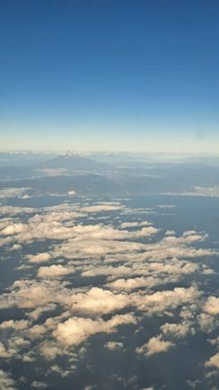 Mt Fuji taken from 1A  on BA 6  approaching HND ( beautiful morning)