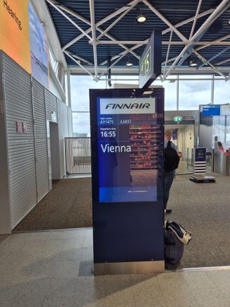 Gate 15 for my next flight