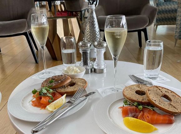 Salmon this morning 🤩