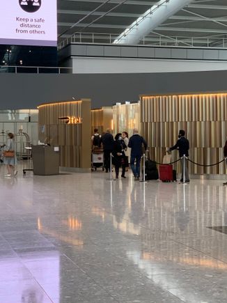 Never queued before !!! 