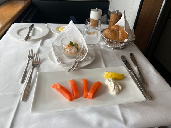 Balik salmon and lobster
