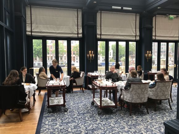 Amstel lounge for high tea