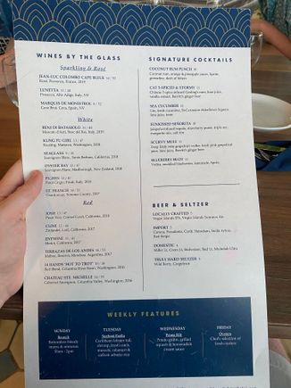 Drink Menu