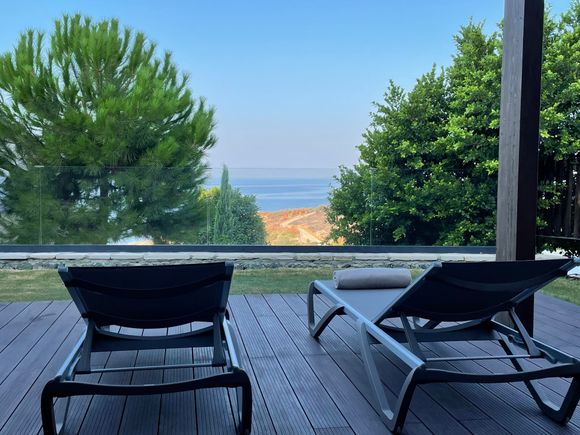 Private terrace and garden