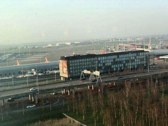 View from exec lounge 