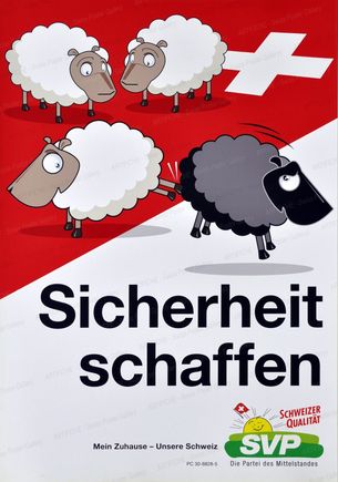 "To Create Security - My Home - Our Switzerland -Swiss Quality"